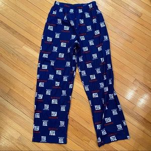 New York Giants pajama lounge pants L 14-16